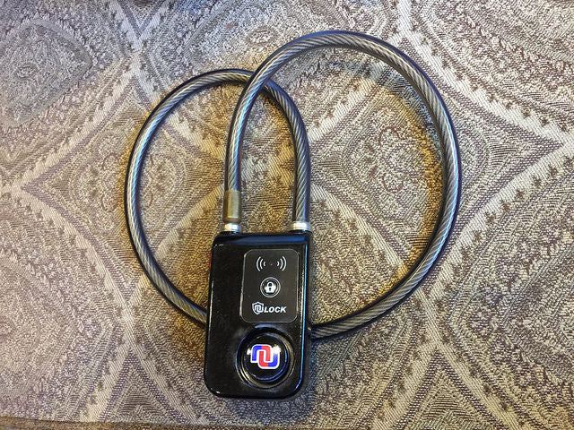 Lock your bike with no keys, Nulock smart lock
