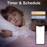 LED Recessed Ceiling Lighting 4 Inch Smart WiFi Chage Color Temperature White/Warm/Cold White Ultra-Thin Recessed Light Dimmable Outdoor Downlight 10W 1000LM High Brightness Works w. Alexa