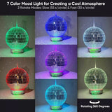 Disco Diffuser Ball Rotating -Essential Oil Diffuser with Whisper Quiet Operation