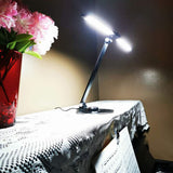 Piano Lamp for Upright Piano,NULED Foldable Double Head Swing Arm Desk Lamps with USB Charging Port,Eye-Caring LED Desk Lamp for Home Office,3 Lighting Modes/Brightness Adjustable Lamp