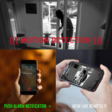 Dummy Smoke Detector 32Gb Included WiFi Motion Detection Hidden Surveillance Camera Night Vision w. 180 Days Standby Battery & Magnetic Pads Recessed Light Trim Installation Tool