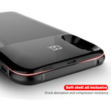 NUNET Detachable Battery Case for iPhone Xs/X /XR /XS MAX Nucharger Portable Rechargeable Magnetic Qi Wireless Charger Pack Full Cover, Black