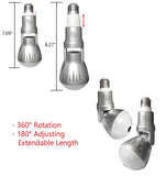 Nucam 380 LED Light Bulb APP Controlled Hidden Cam with 2K 360° View,