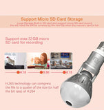 Nucam 380 LED Light Bulb APP Controlled Hidden Cam with 2K 360° View,