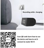 Hidden Camera WiFi Alarm Clock, Wireless Speaker Covert Camera with Night Vision,Motion Detection Nanny Camera,SD Card Record,App Live Control and Viewing Security Camera for Home and Office