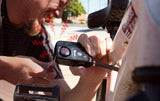 NuLock Bluetooth Braided Steel Cable Bike Lock 47" Inches (110dB Alarm with Cellphone Notification) - Nuvending.com