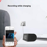 Hidden Camera WiFi Alarm Clock, Wireless Speaker Covert Camera with Night Vision,Motion Detection Nanny Camera,SD Card Record,App Live Control and Viewing Security Camera for Home and Office