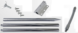 NuCam WR Accessories Kit: Aluminum folding rod