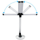 Piano Lamp for Upright Piano,NULED Foldable Double Head Swing Arm Desk Lamps with USB Charging Port,Eye-Caring LED Desk Lamp for Home Office,3 Lighting Modes/Brightness Adjustable Lamp