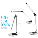 Piano Lamp for Upright Piano,NULED Foldable Double Head Swing Arm Desk Lamps with USB Charging Port,Eye-Caring LED Desk Lamp for Home Office,3 Lighting Modes/Brightness Adjustable Lamp