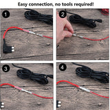 MicroUSB Dash Cam Hard wire Fuse Kit (Micro USB Direct Hardwire and Ground) - Nuvending.com