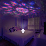 Moon Nebula Star Projector Color Changing Cloud Portable Night Light with 7 Colors 9 Lighting Modes & Remote Control