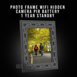 NuCam Yieye WiFi Photo Frame Hidden Spy Camera for Home/Office Security & Pet/Kid Surveillance w. 1080P HD, 365 Days Battery Life, Night Vision & Instant Alerts(Bonus 64GB SD Card Included) (1080P)