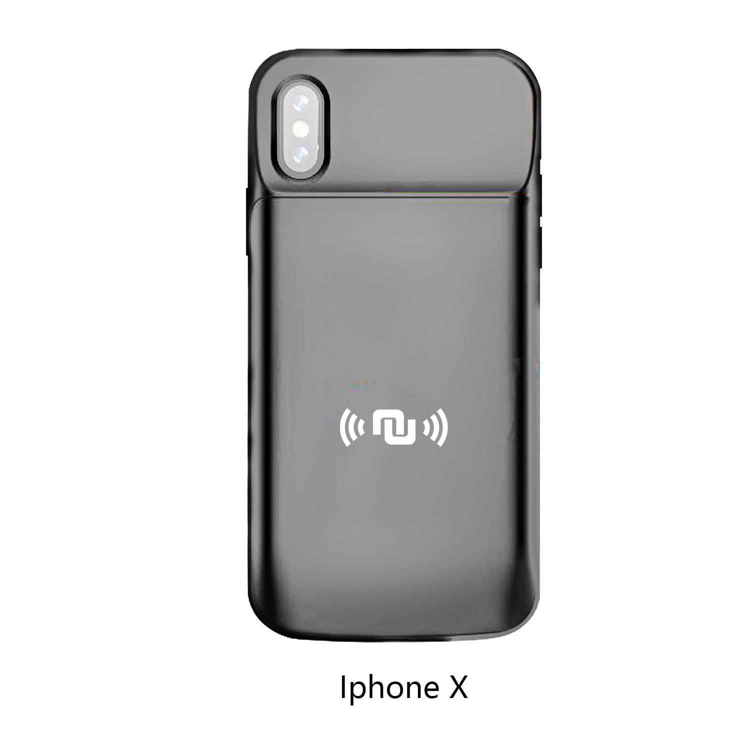 NUNET Nucharger Battery Case for iPhone X/Xs 6000 mAh Portable Power B