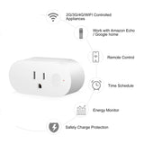 Wifi Smart Plug, App Controlled Wi-fi Switch, Alexa and Google Home Compatible (2 Units)