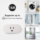 Wifi Smart Plug, App Controlled Wi-fi Switch, Alexa and Google Home Compatible (2 Units)