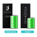Replacement Battery for iPhone with Complete Repair Tool Kits, Glue Adhesive & Instructions, 0-Cycle Replacement Battery