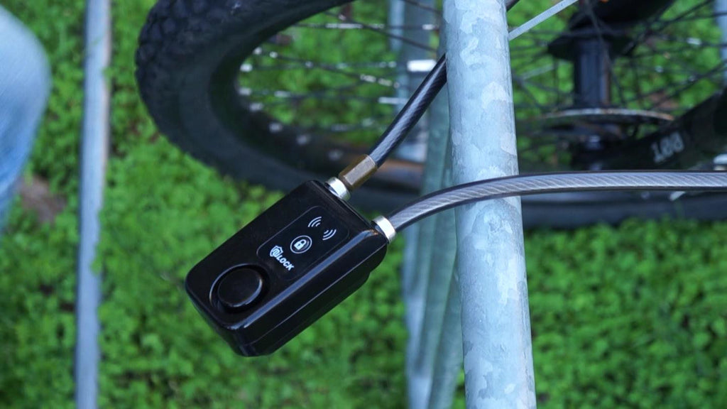 NuLock Bluetooth Braided Steel Cable or Chain Bike Lock – Nuvending.com